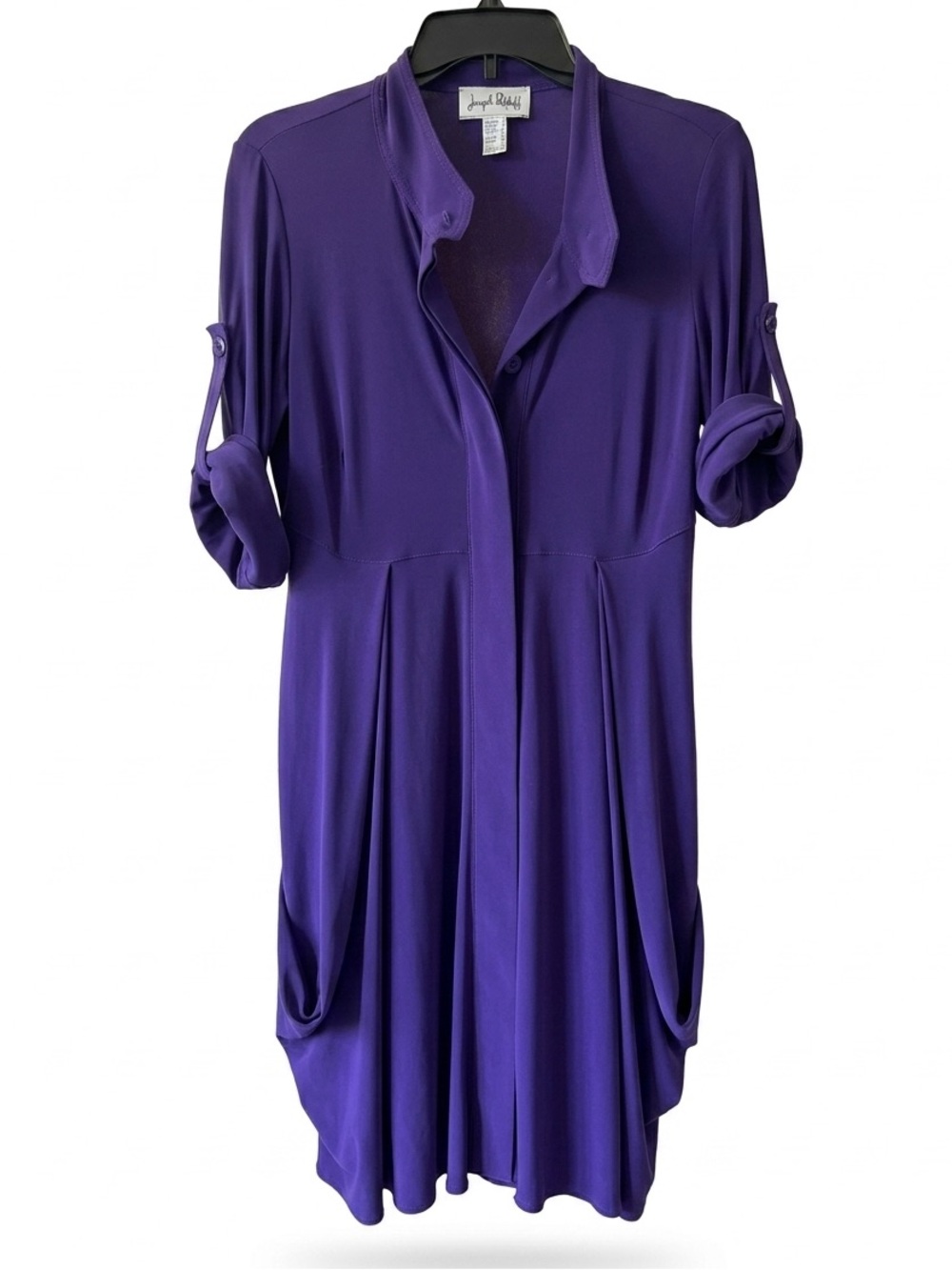 Joseph ribkoff purple top size 6